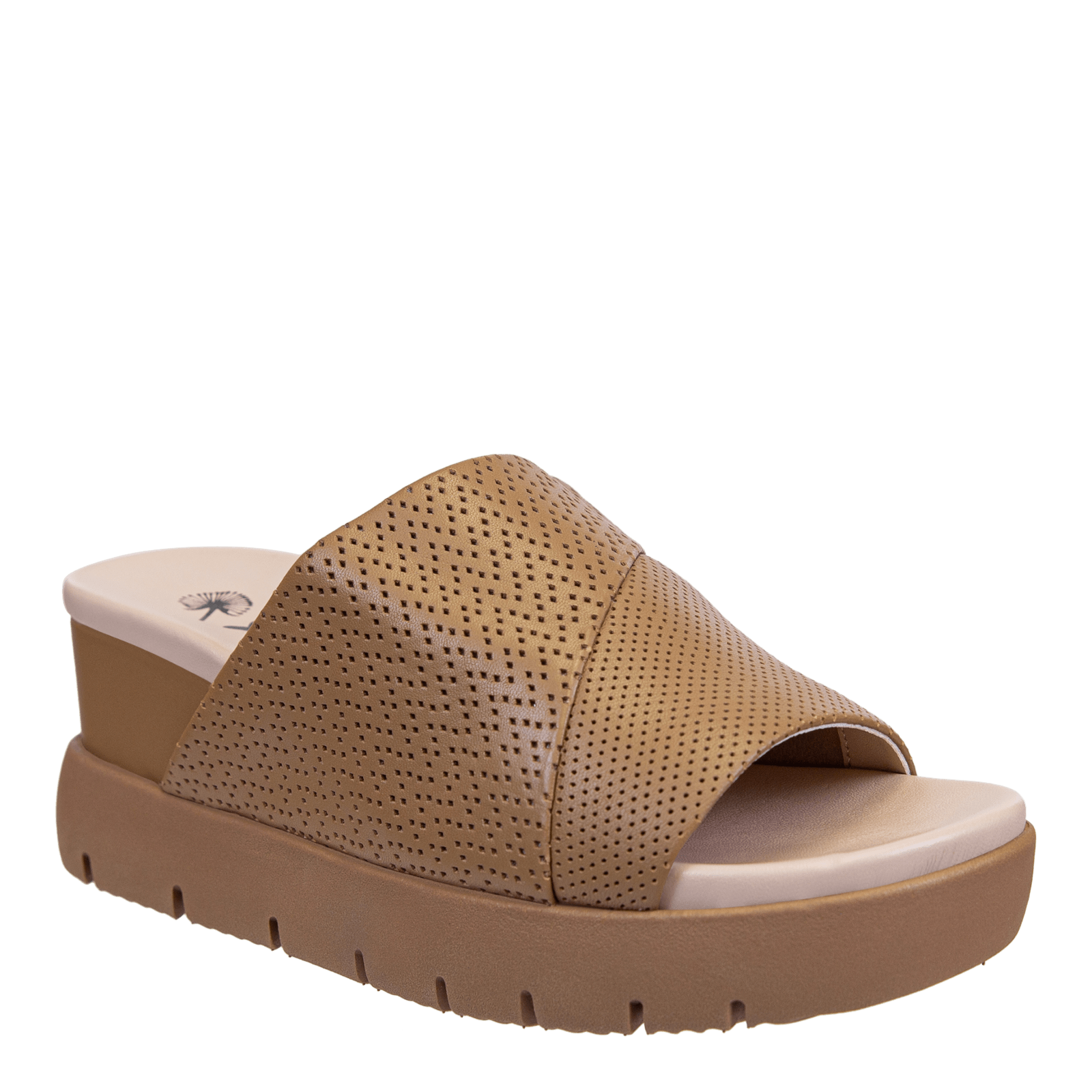NORM in BROWN Wedge Sandals