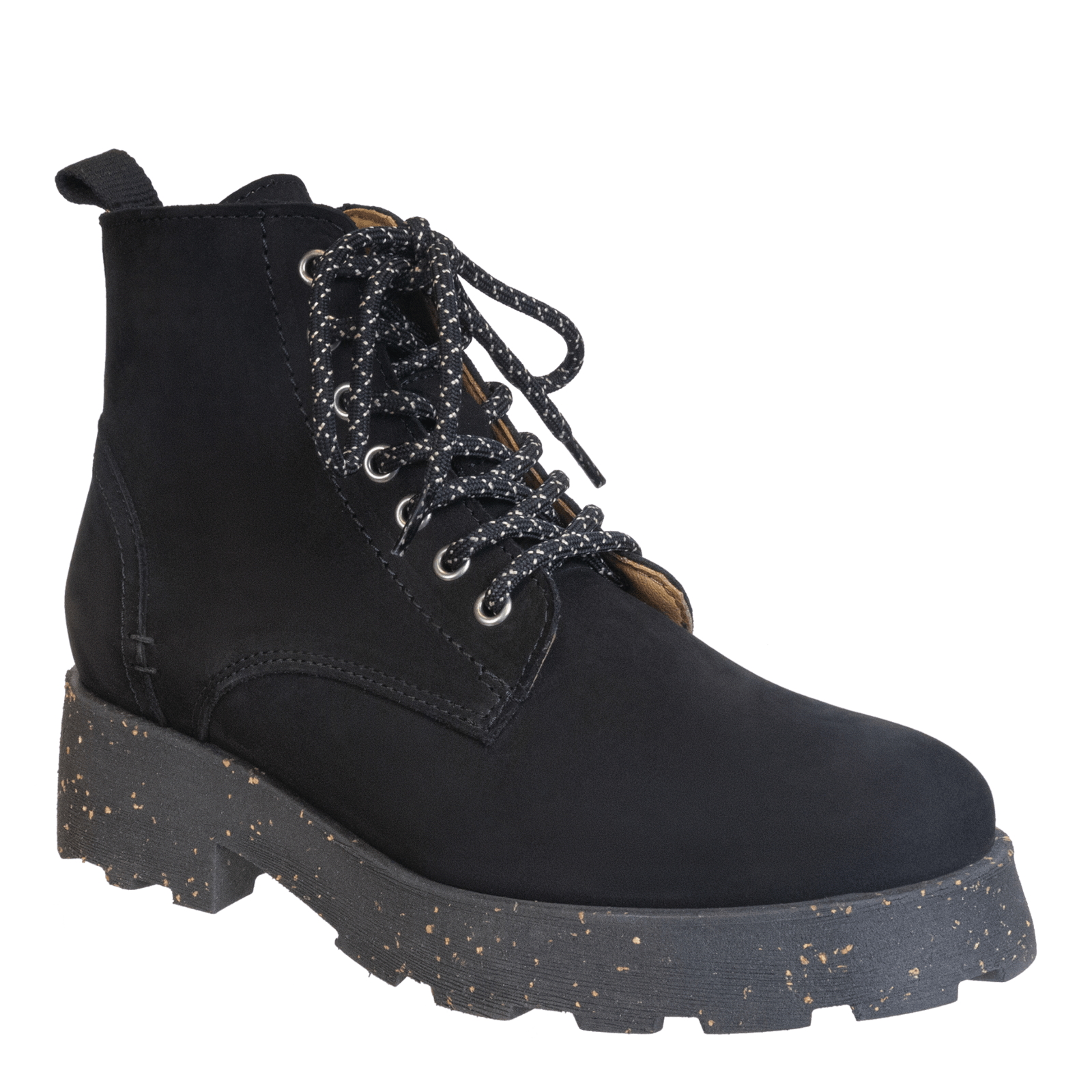 IMMERSE in BLACK Heeled Cold Weather Boots