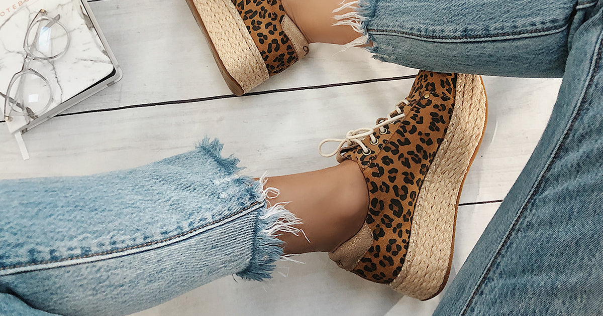 Leopard print blog banner
