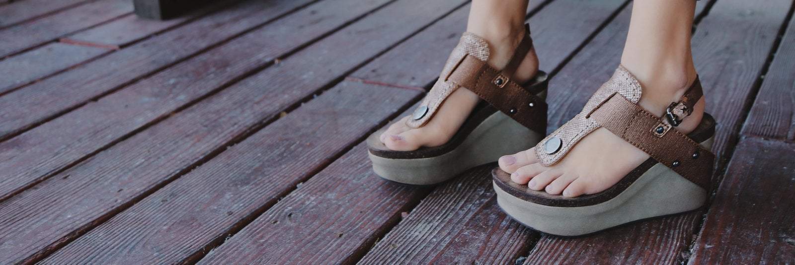 Sale-Priced Wedges and Sandals
