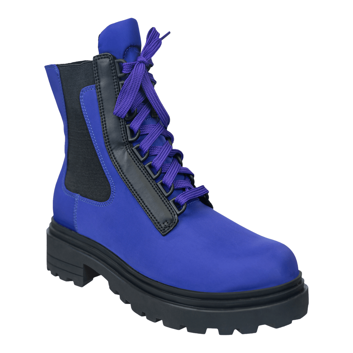 COMMANDER in BLUE Combat Boots
