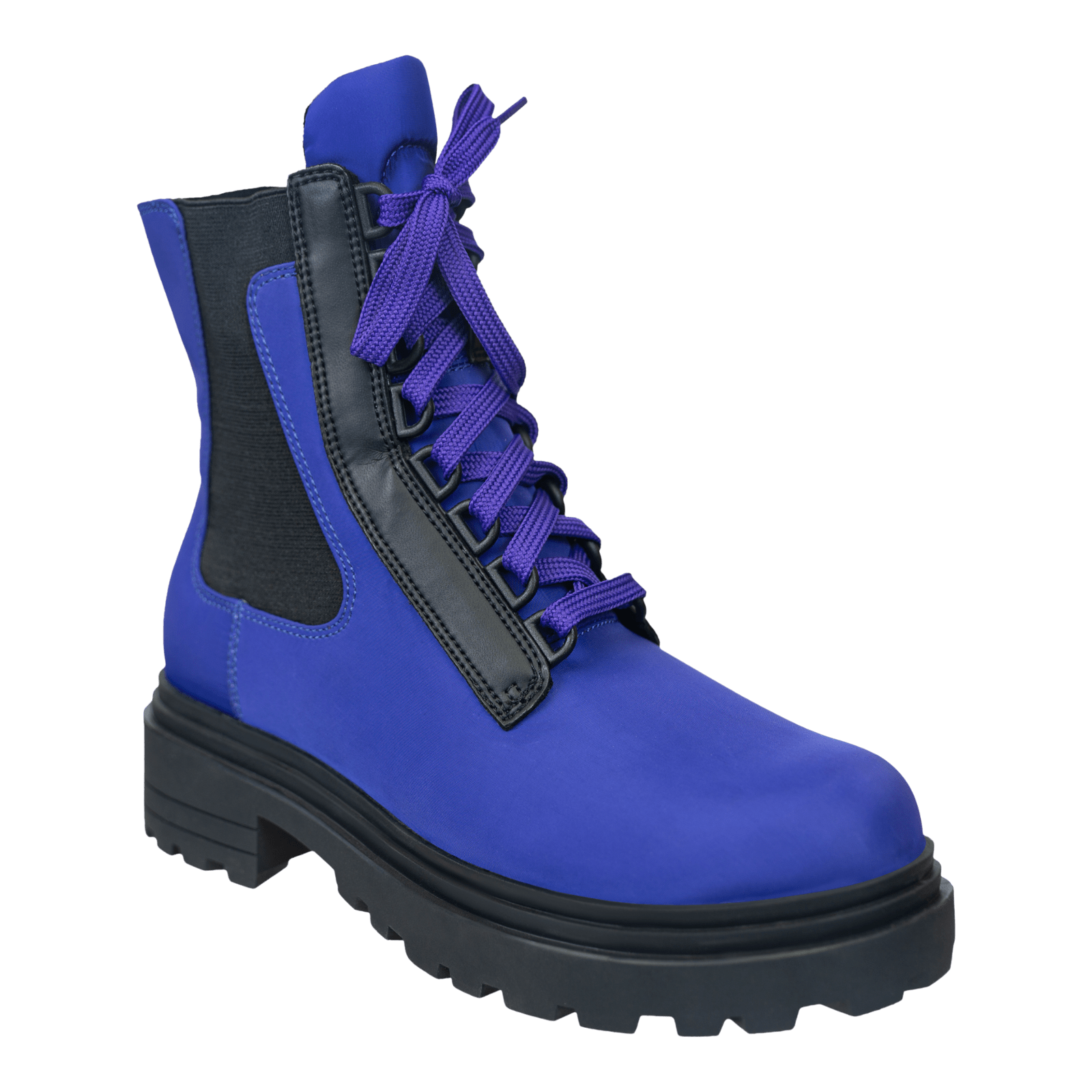 COMMANDER in BLUE Combat Boots
