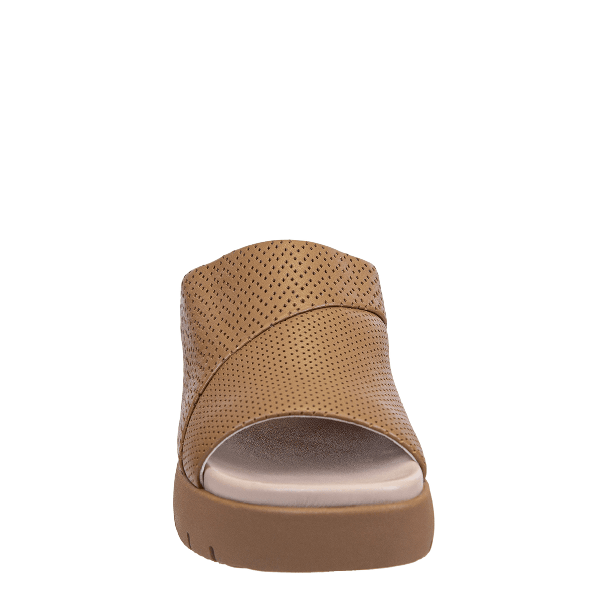 NORM in BROWN Wedge Sandals