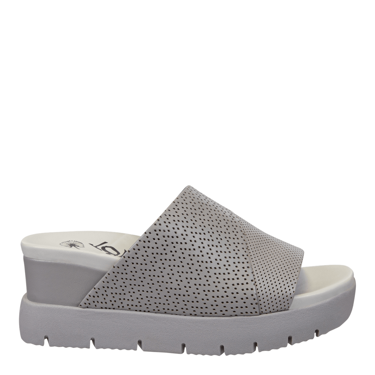 NORM in GREY Wedge Sandals