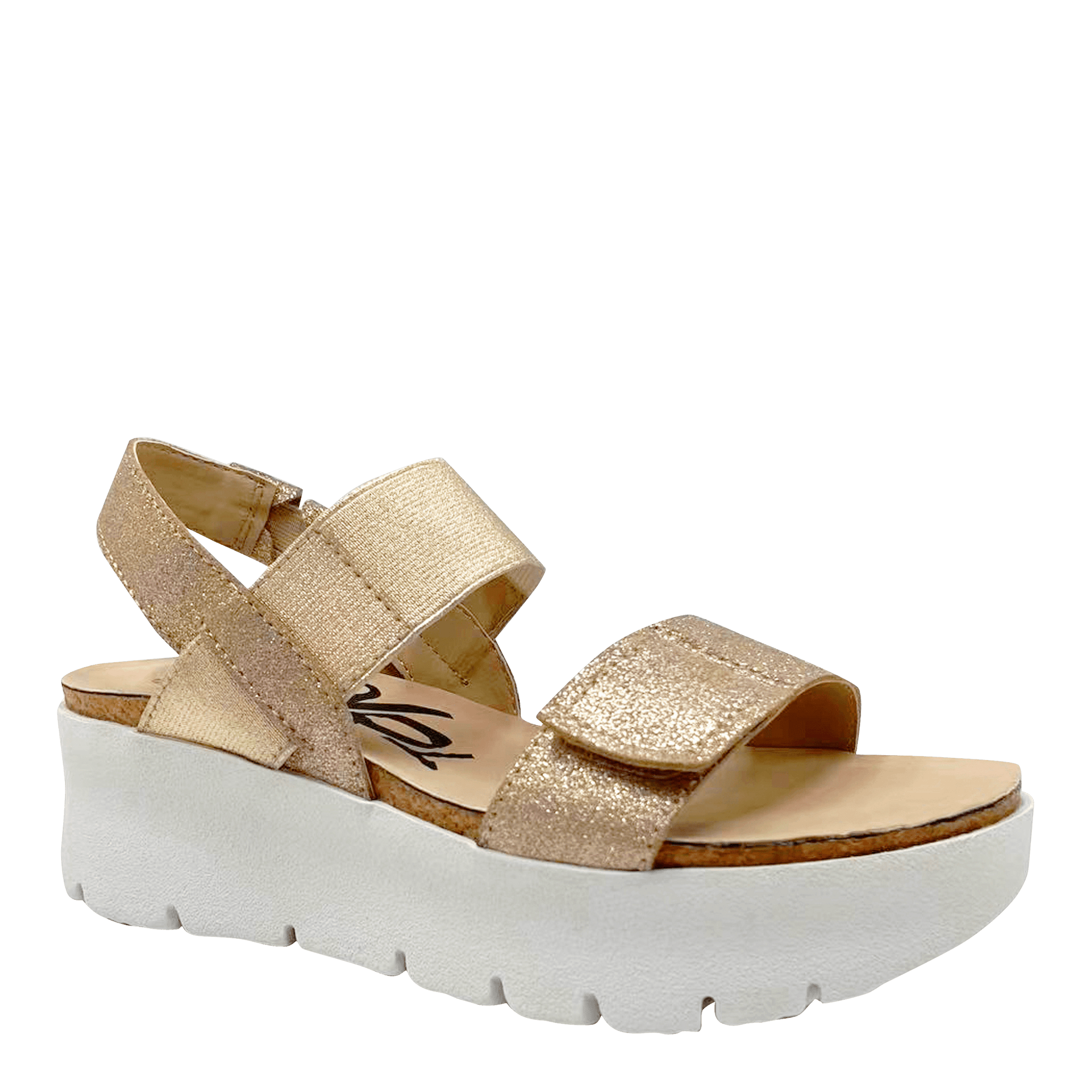 NOVA in GOLD Platform Sandals