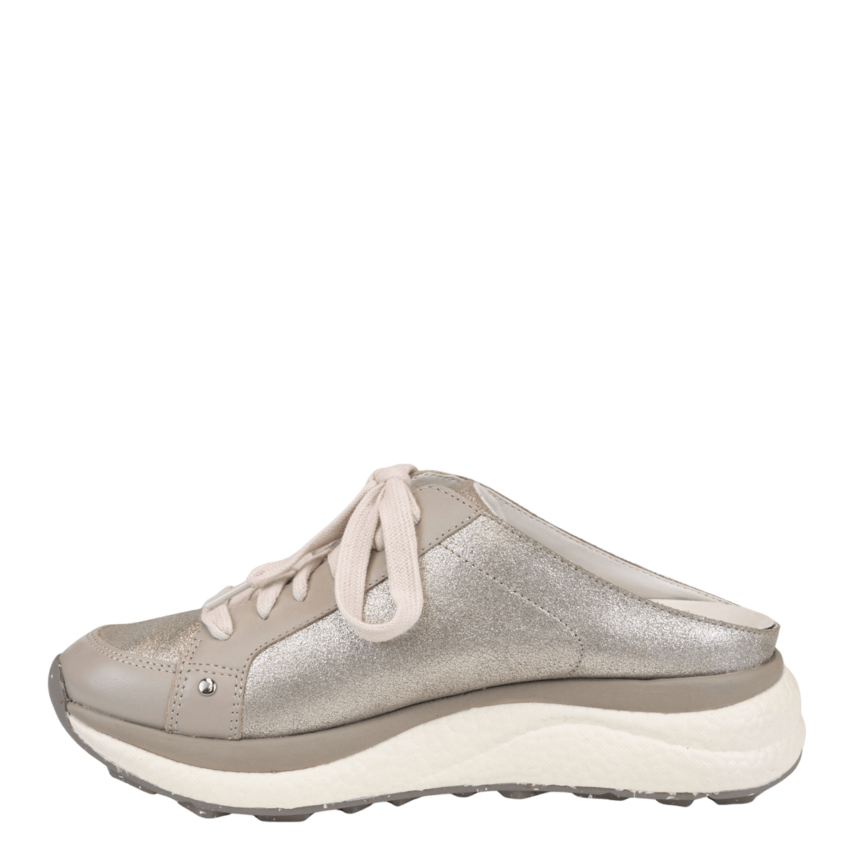 SWIFTSTEP in GREY SILVER, left view