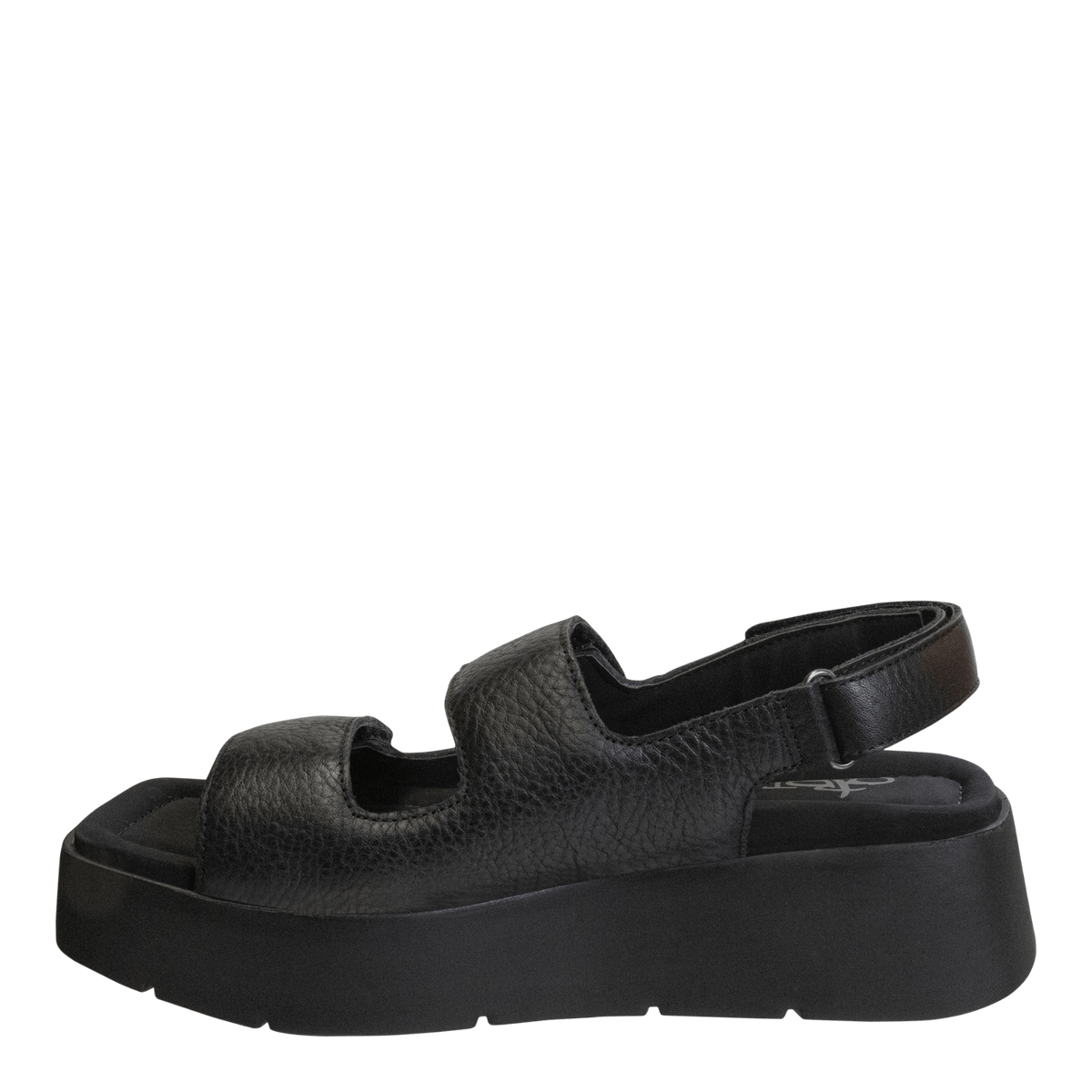 ASSIMILATE in BLACK Platform Sandals