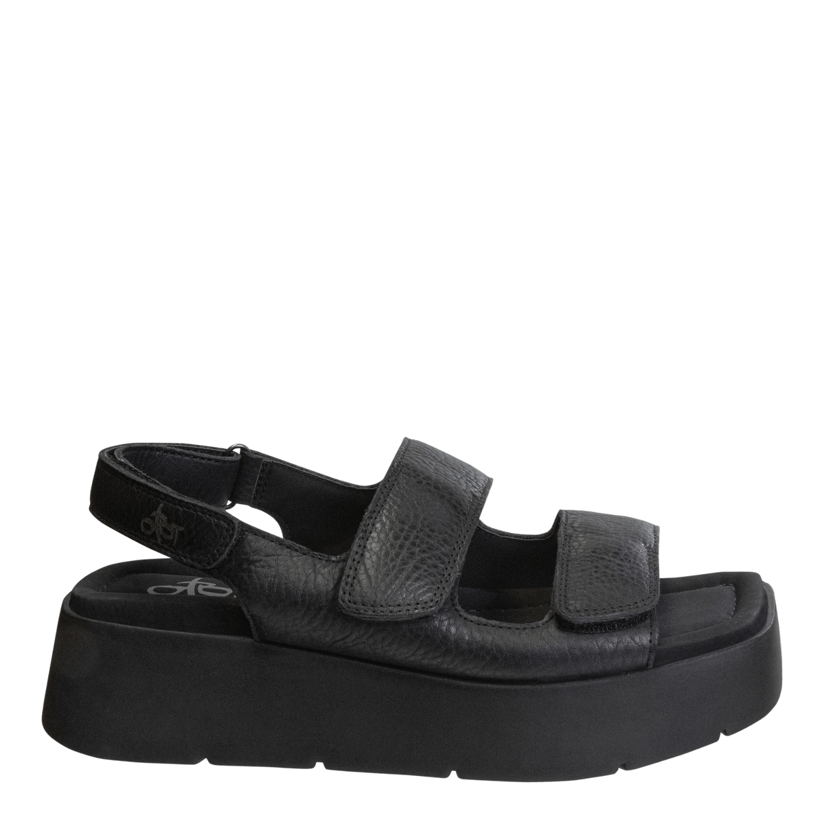 ASSIMILATE in BLACK Platform Sandals