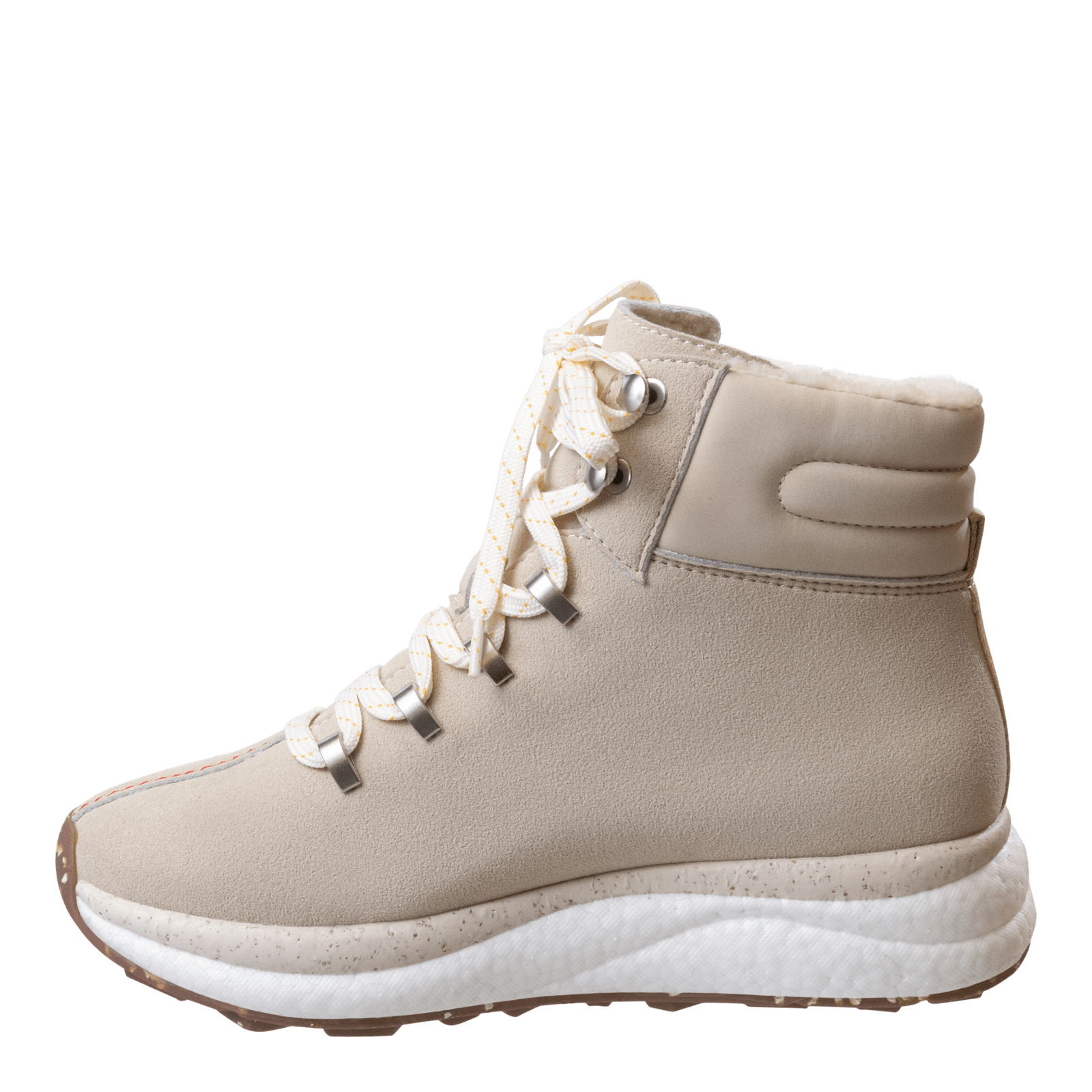 BUCKLY in BEIGE Sneaker Boots