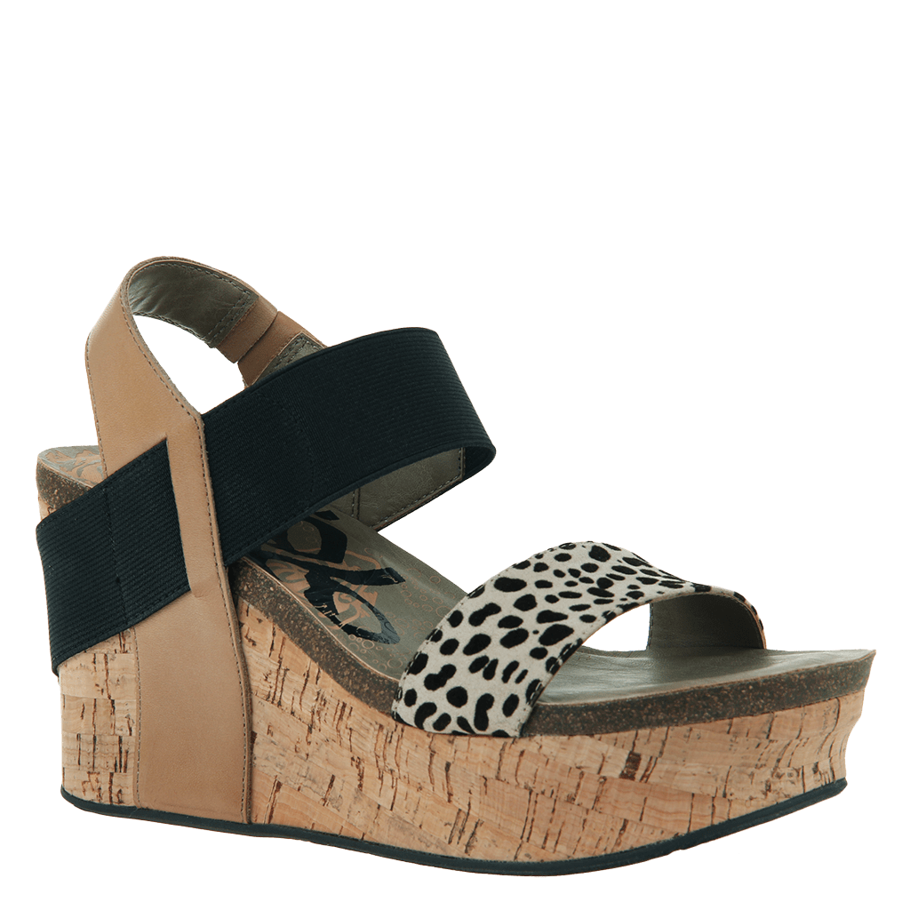 Wedge-heel sandals - Black - Ladies | H&M IN