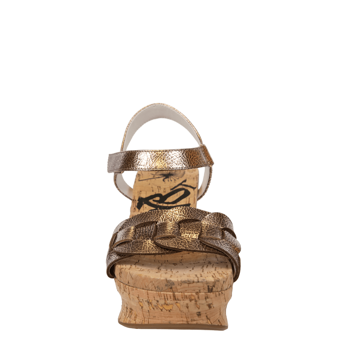 CHARLESTON in GOLD Wedge Sandals