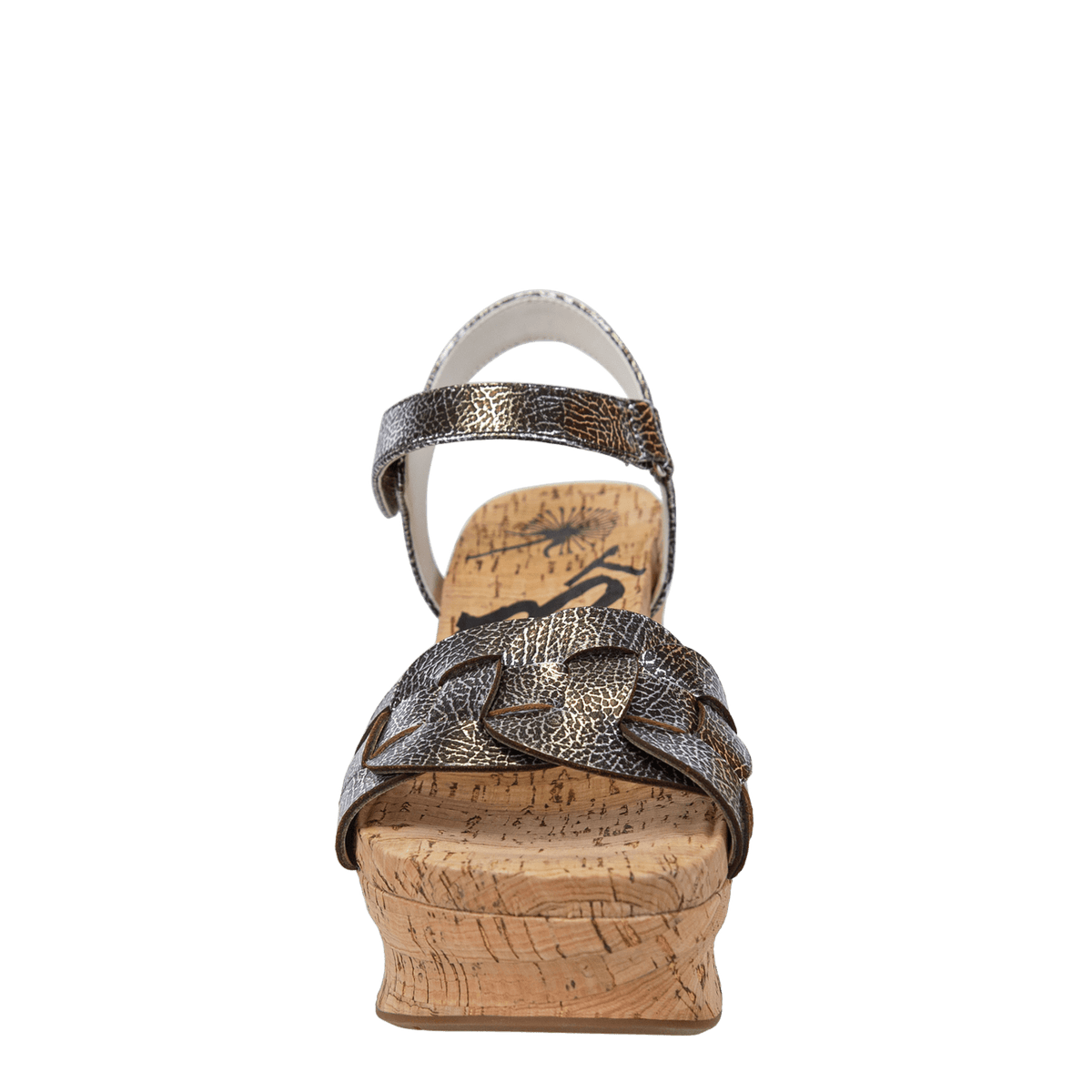 CHARLESTON in SILVER Wedge Sandals