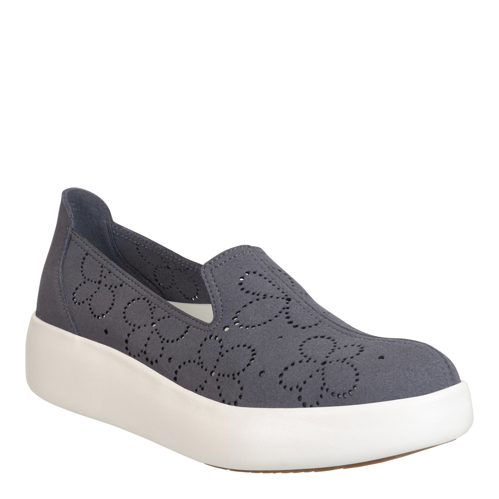 COEXIST in GREY Platform Sneakers