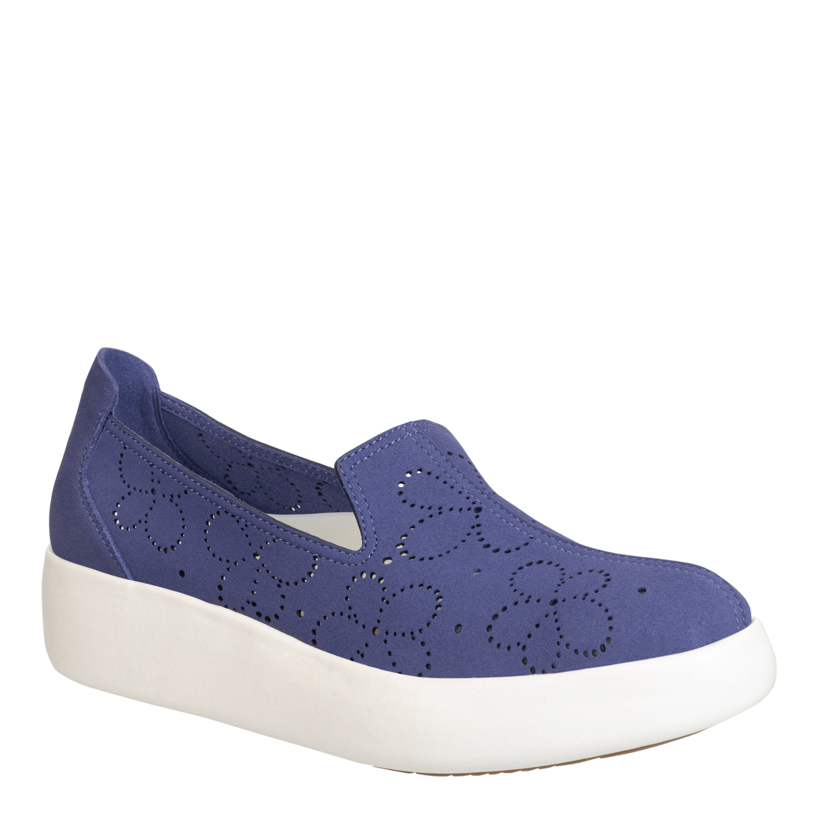 COEXIST in NAVY Platform Sneakers