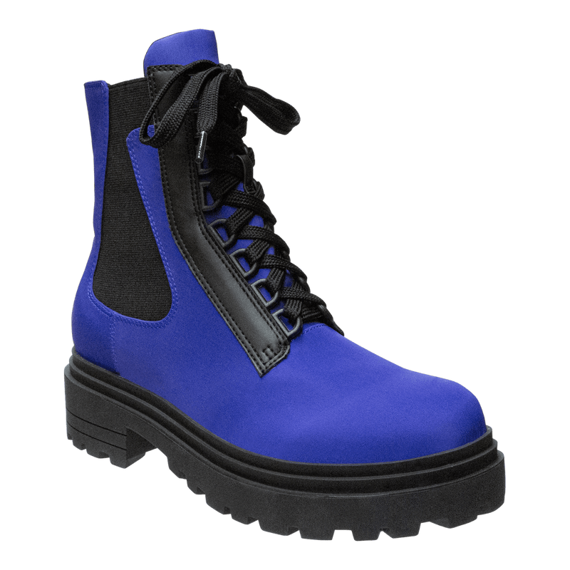 COMMANDER in BLUE Combat Boots - OTBT shoes