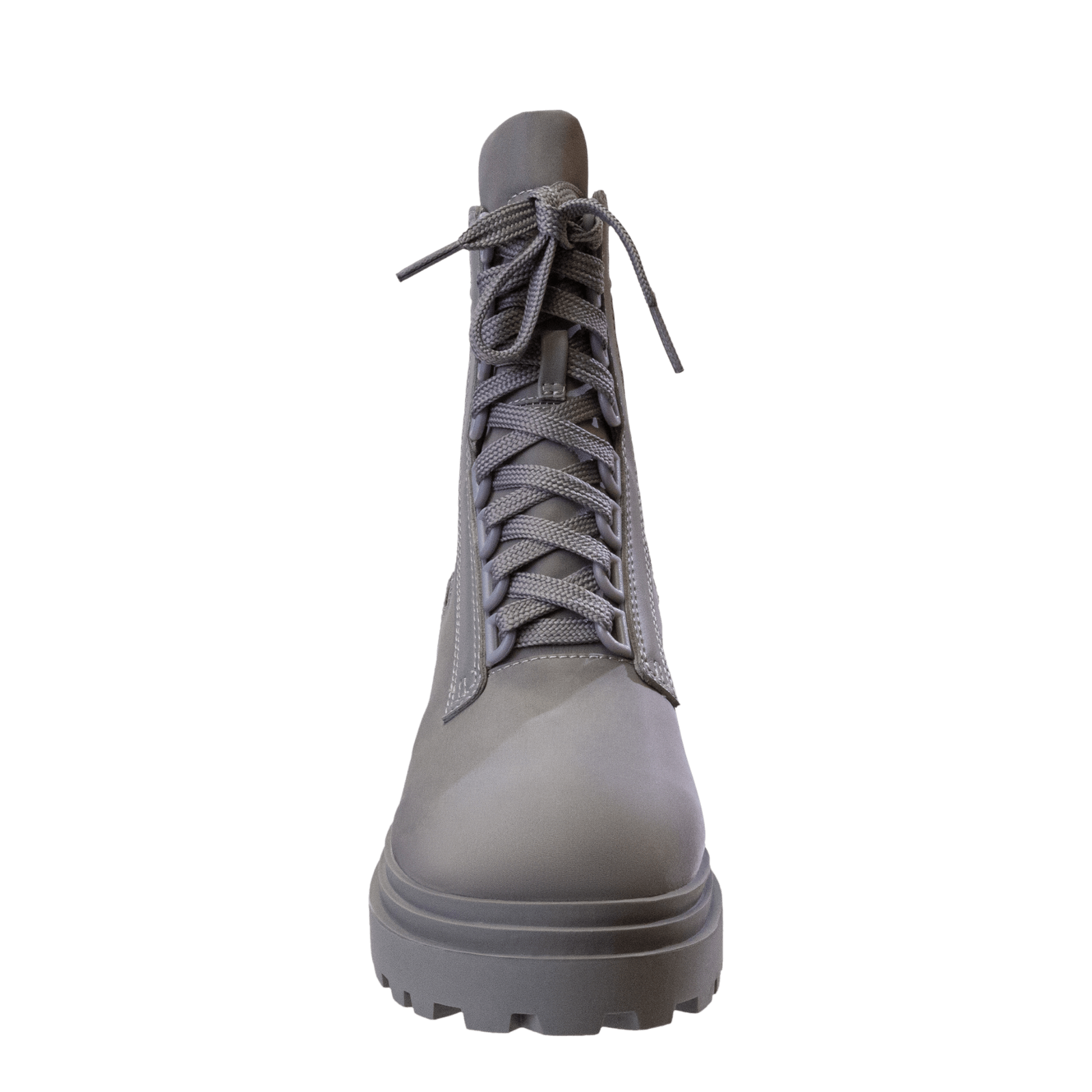 Gray combat boots discount