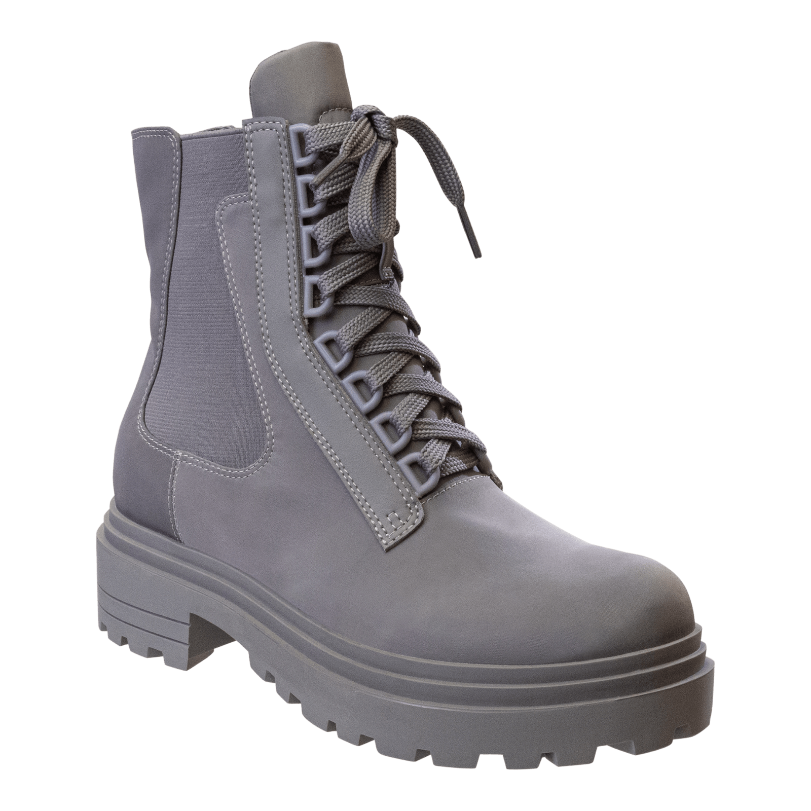 COMMANDER in GREY Combat Boots OTBT shoes