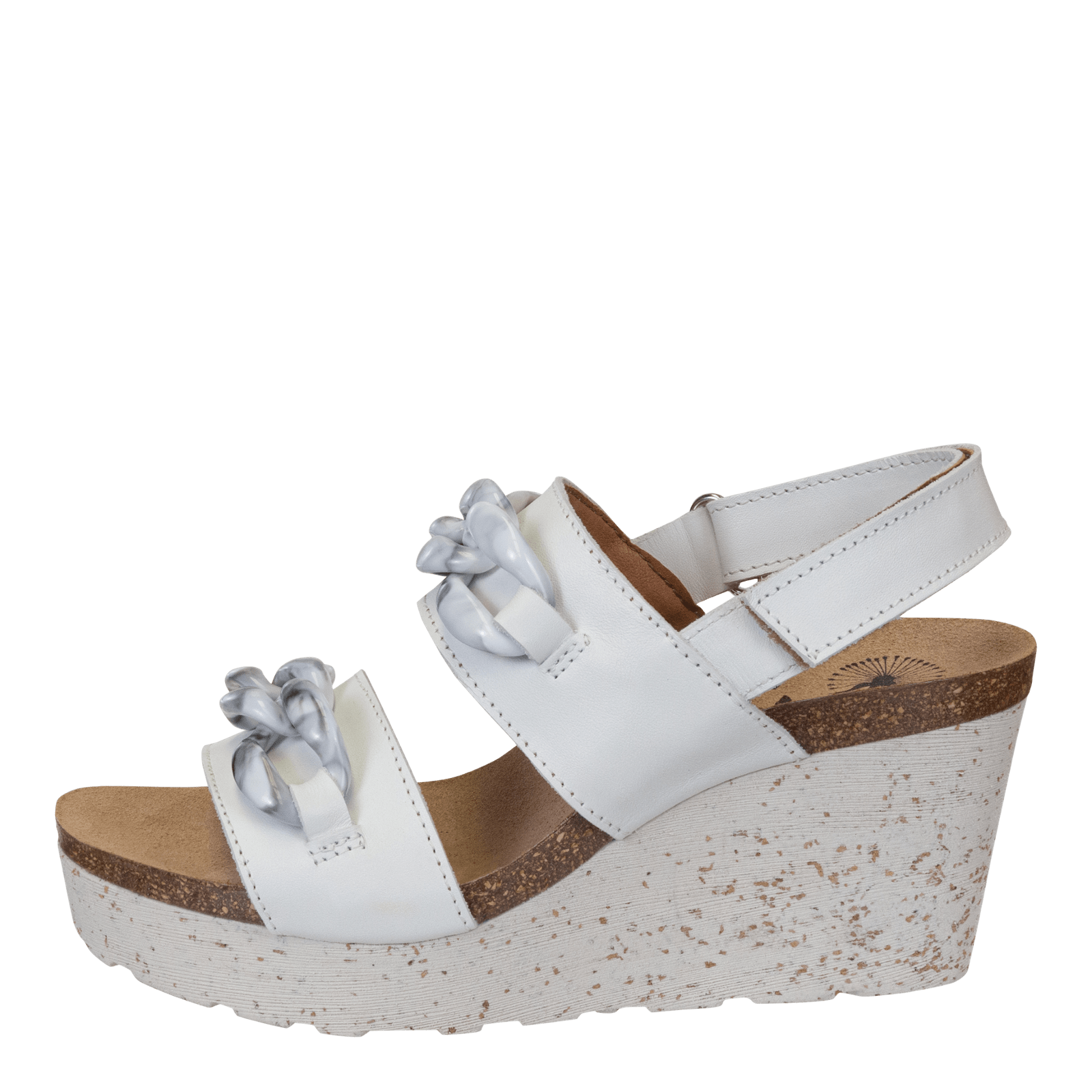 FAIR ISLE in CHAMOIS Wedge Sandals