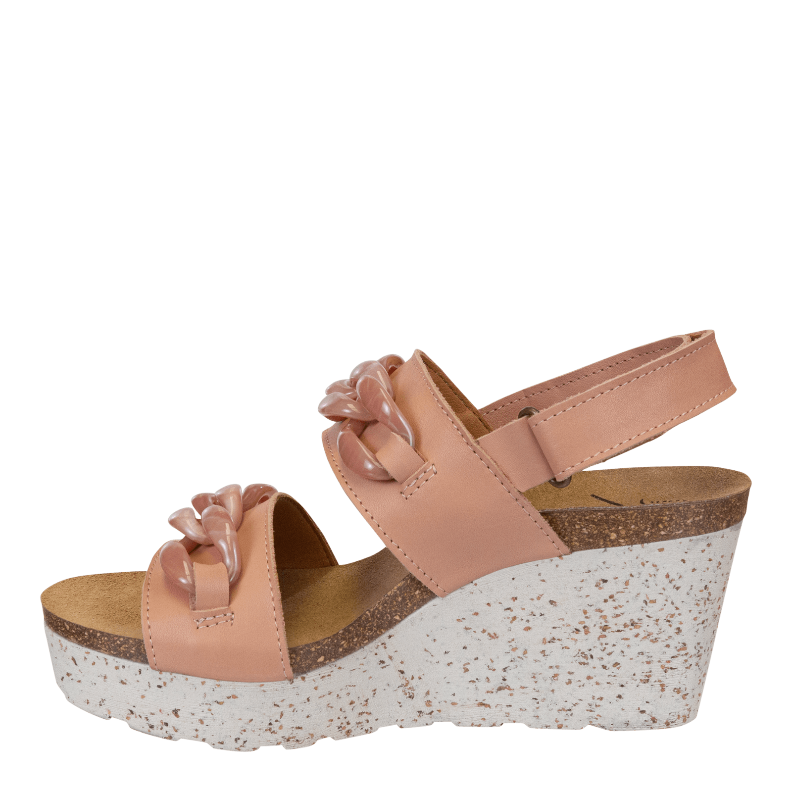 FAIR ISLE in ROSETTE Wedge Sandals