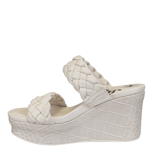 FLUENT in IVORY Wedge Sandals - OTBT shoes