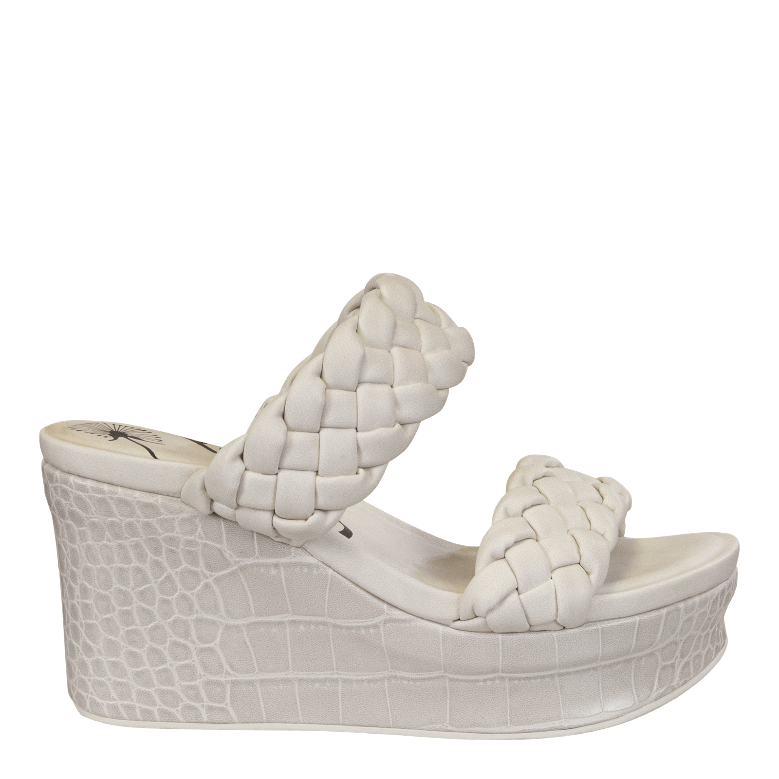 Ivory online wedge shoes