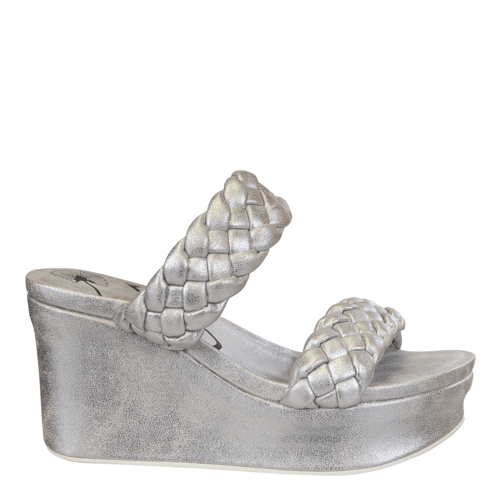 Silver wedge sandals canada clearance