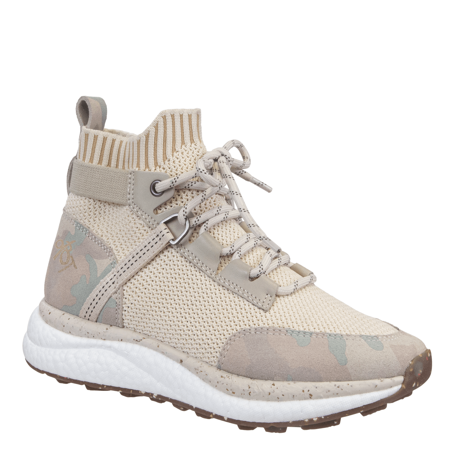 HYBRID in BONE CAMO High Top Sneakers