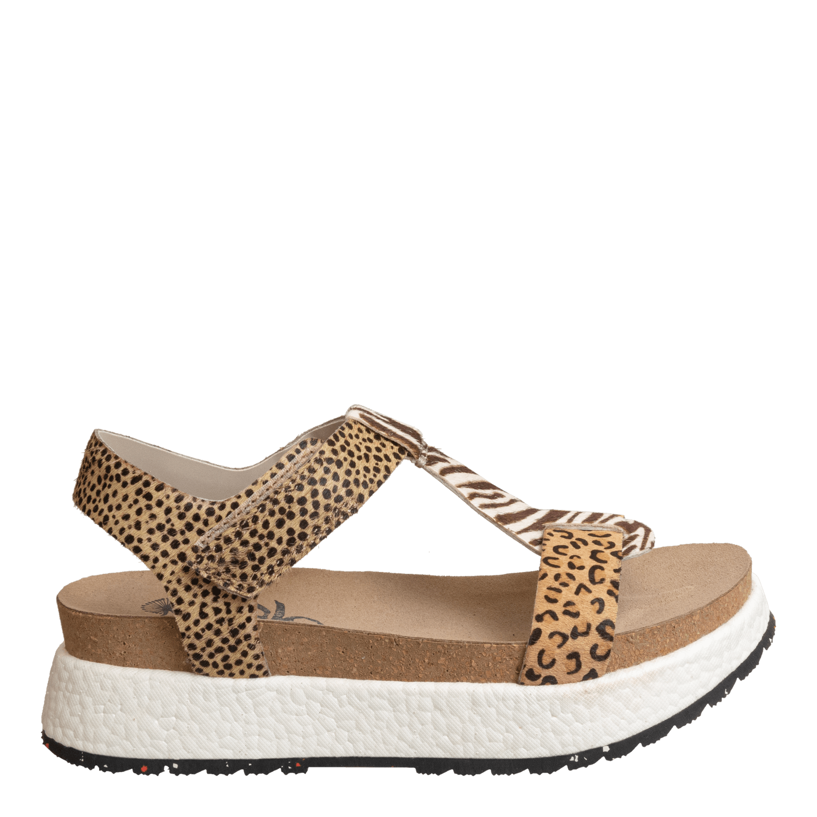 Animal print sales sandals women's