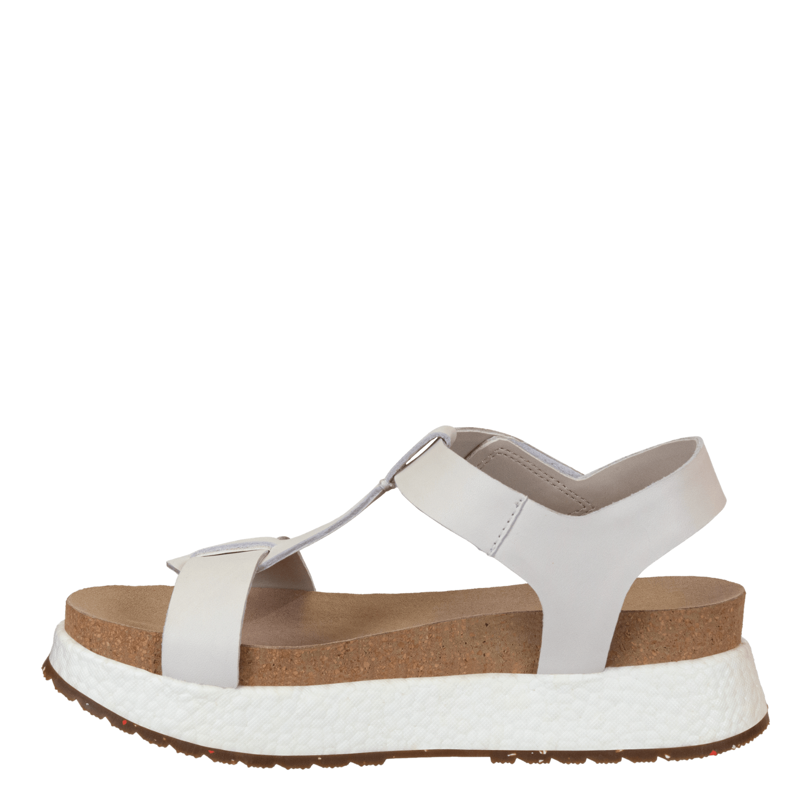 MEND in CHAMOIS Platform Sandals