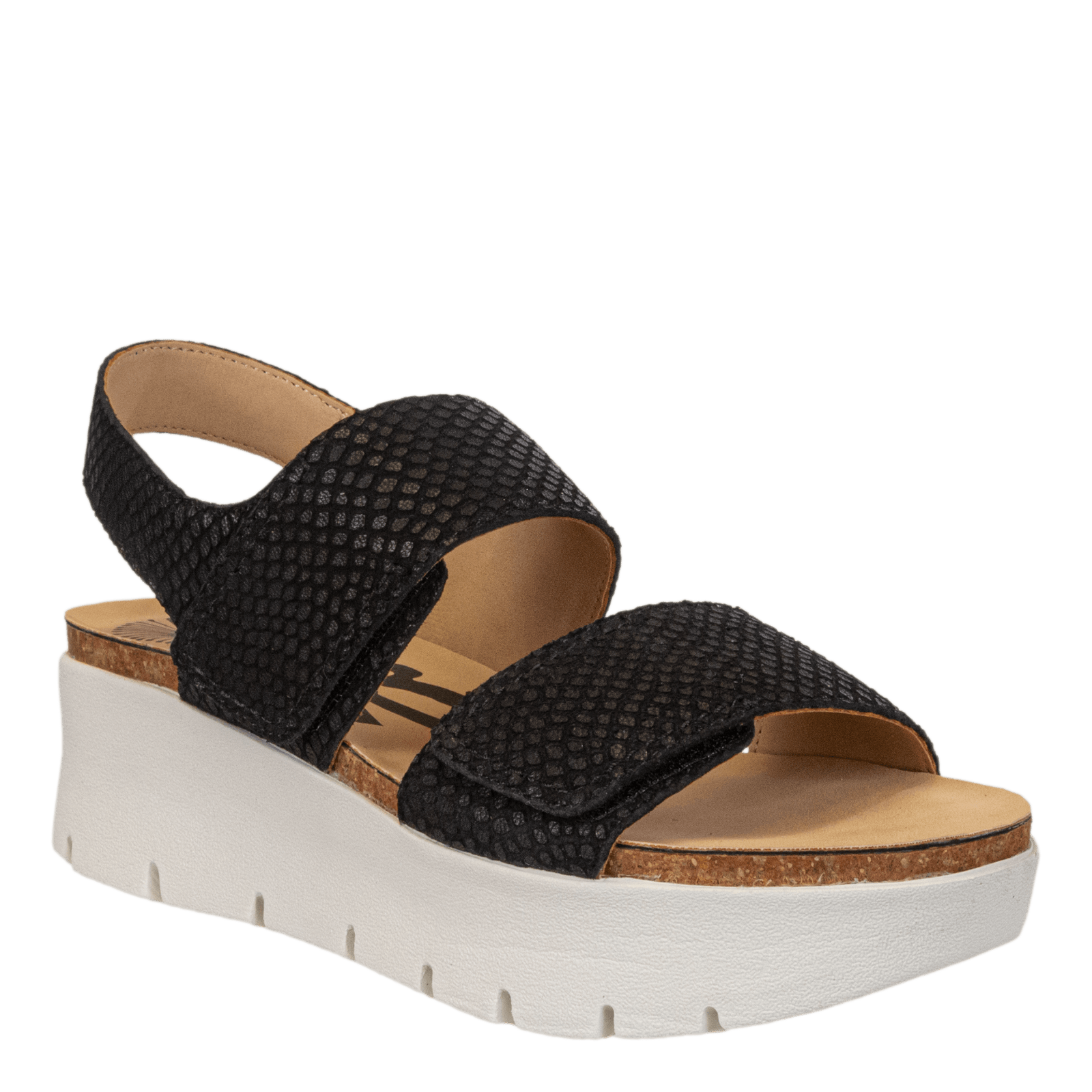 MONTANE in BLACK Platform Sandals