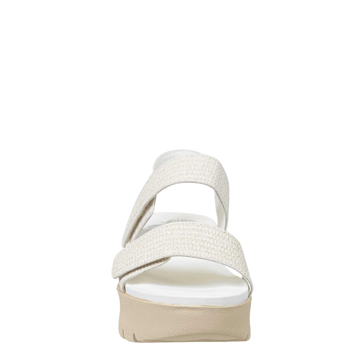 MONTANE in RAFFIA Platform Sandals