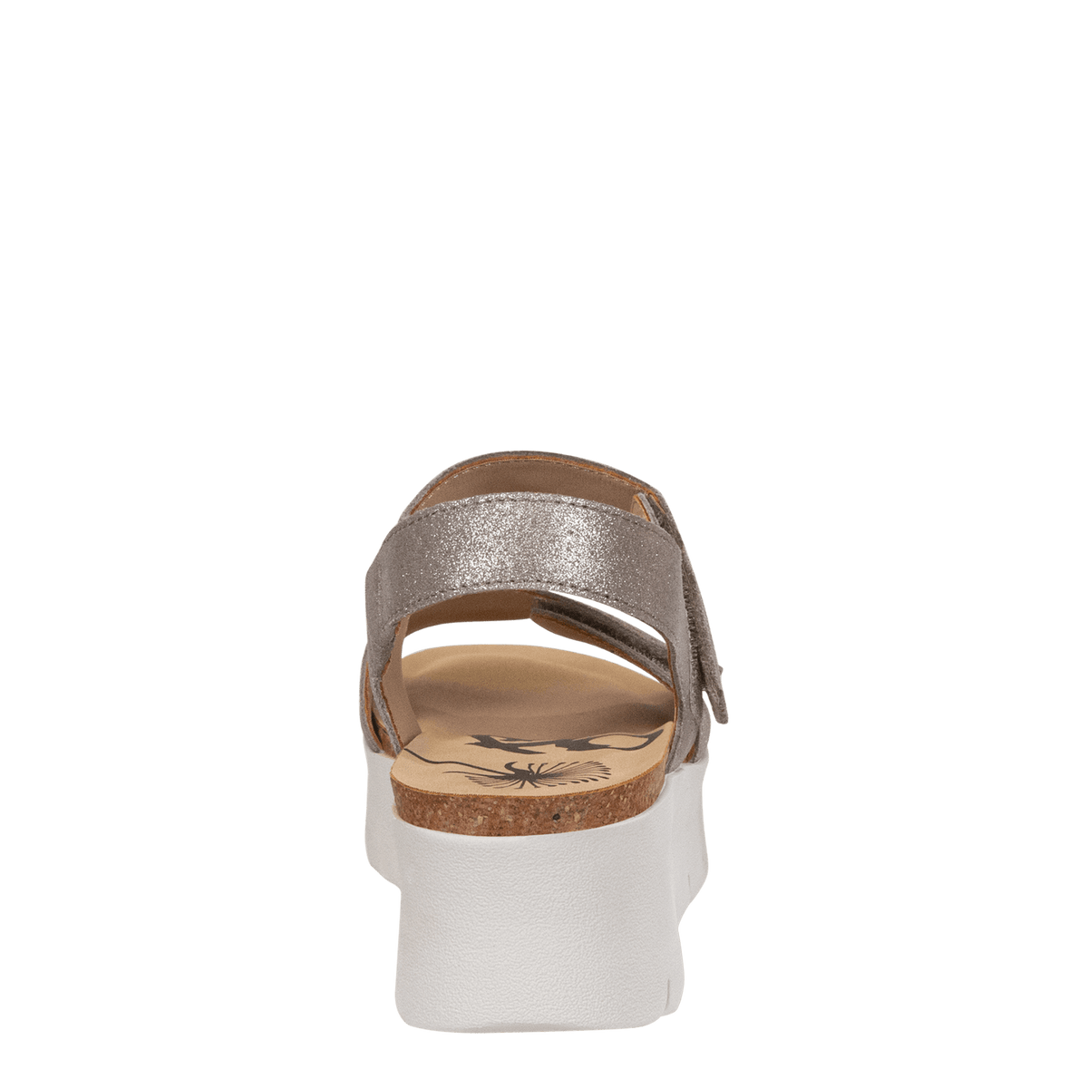 MONTANE in SILVER Platform Sandals