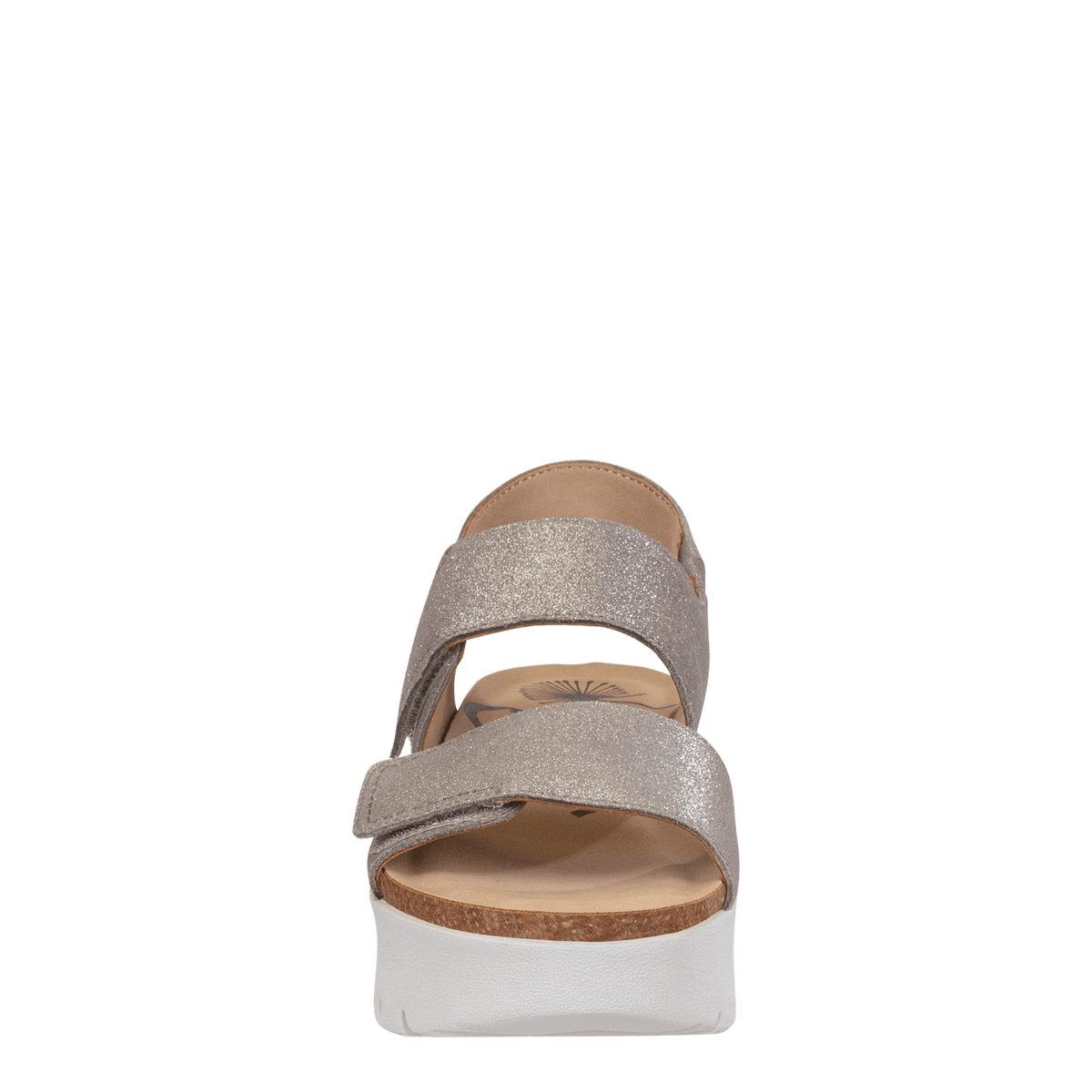 MONTANE in SILVER Platform Sandals