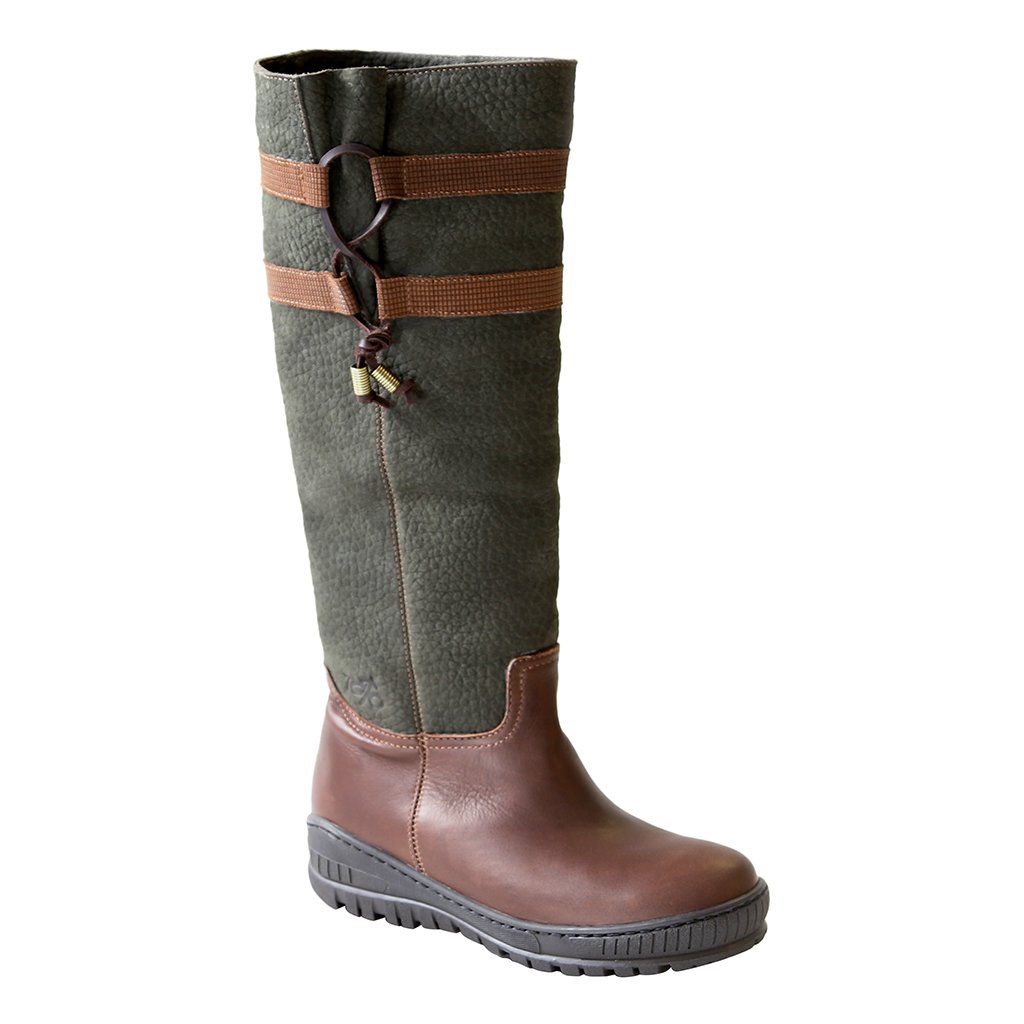 MOVE ON in GREEN BROWN Cold Weather Boots