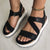 SIERRA in BLACK COMBO Platform Sandals