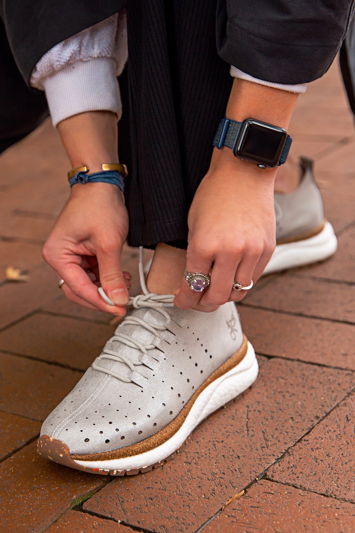 Alstead in Silver Sneakers | Women's Shoes by OTBT - OTBT shoes