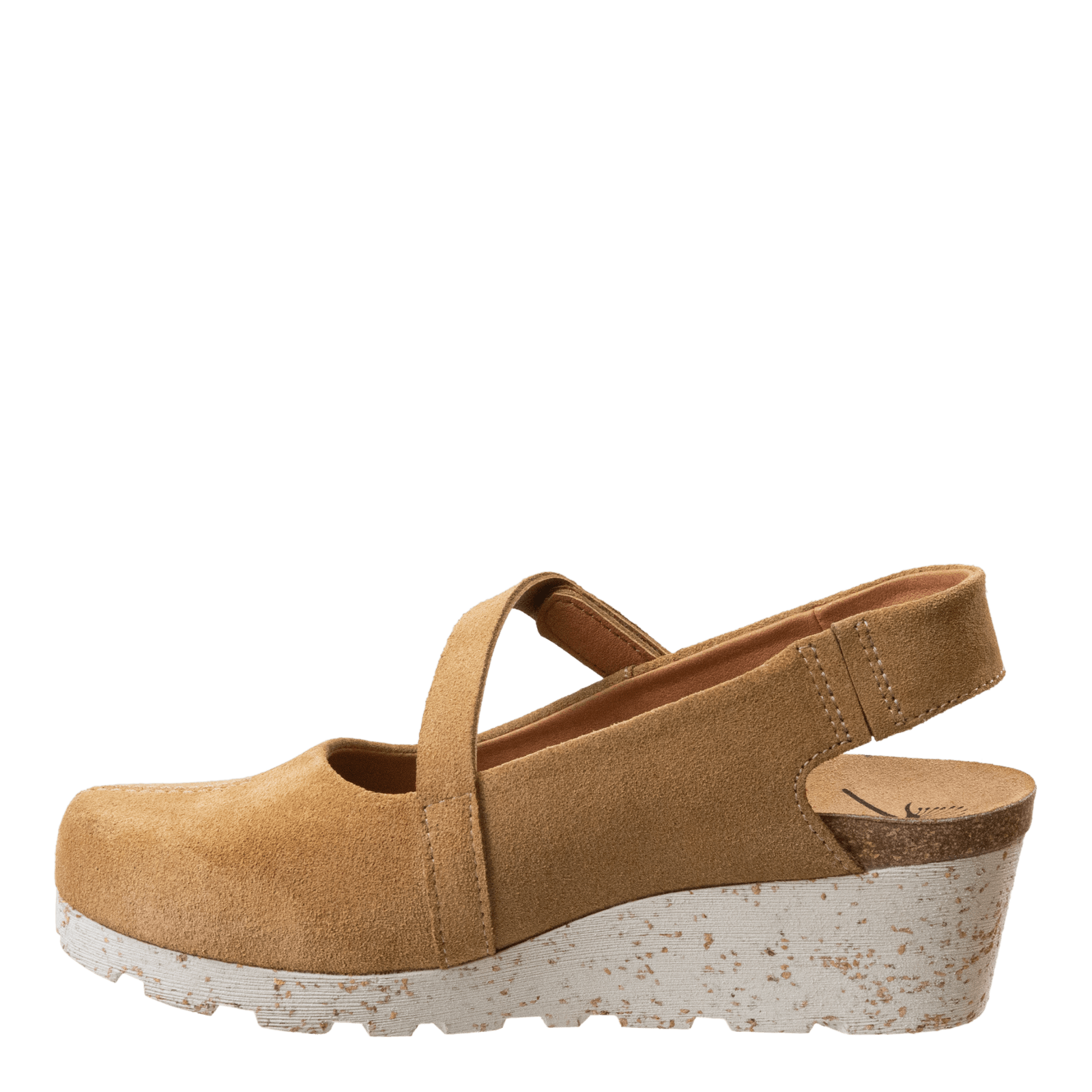 PROG in BEIGE Wedge Clogs