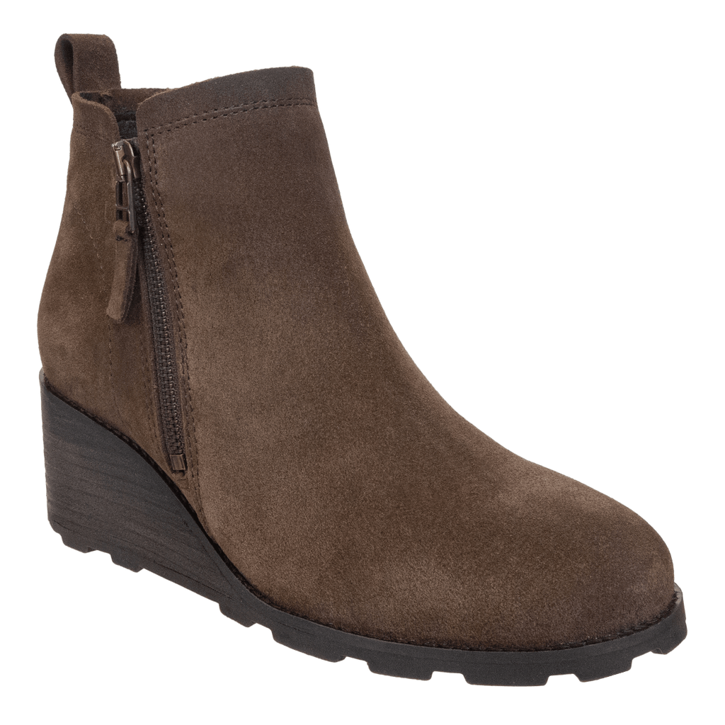 STORY in BROWN Wedge Ankle Boots OTBT shoes