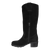 TALLOW in BLACK Heeled Mid Shaft Boots
