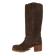 TALLOW in BROWN Heeled Mid Shaft Boots